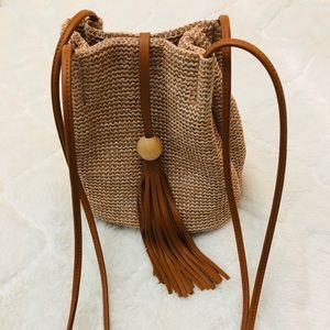 Straw purse